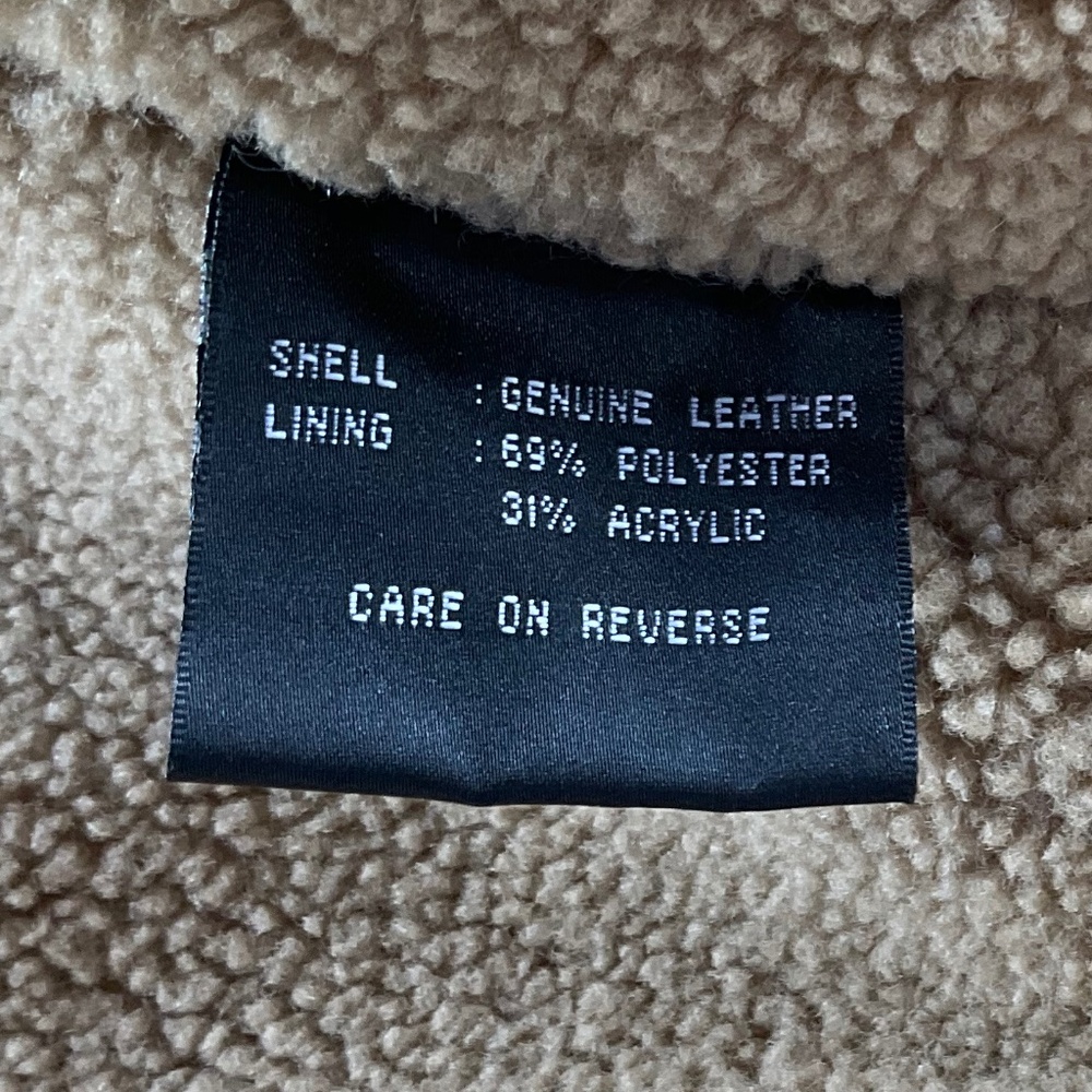 Leather Jacket Size Large - Picture 6 of 7